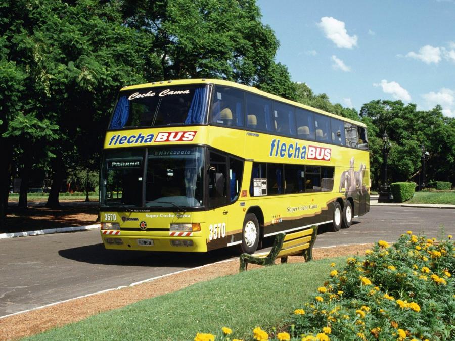  Scania K124 Paradiso GV 1800 DD 6x2 by Marcopolo 1995 года  (фото 3 из 4)